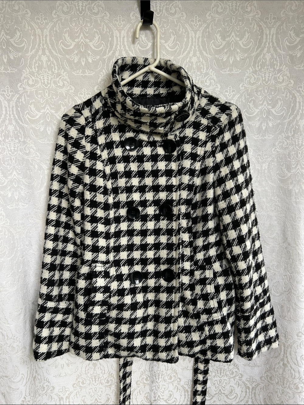 Wet Seal winter jacket size M with belt.
